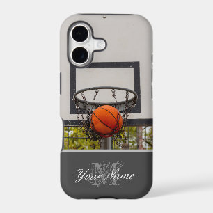 Direct hit on the basketball court!