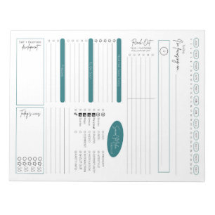 Direct Sales Daily Planning Notepad