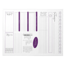 Direct Sales Daily Planning Notepad