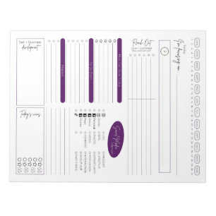 Direct Sales Daily Planning Notepad