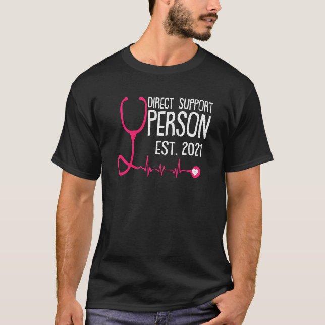 Direct Support Professional Cool Dsp Student Gradu T-Shirt (Front)