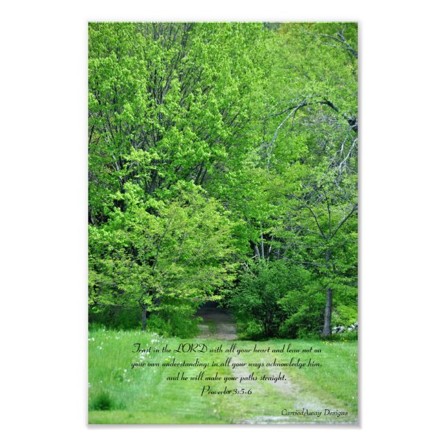 Direct Your Paths Photo Print (Front)