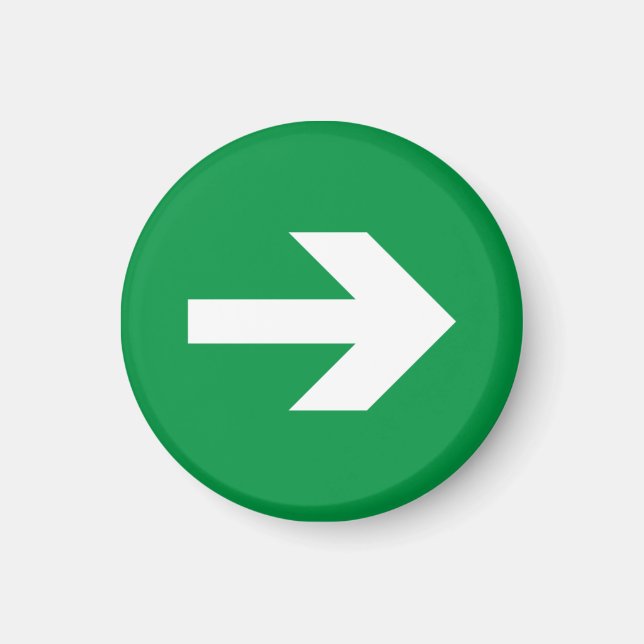 Direction Arrow Magnet (Front)