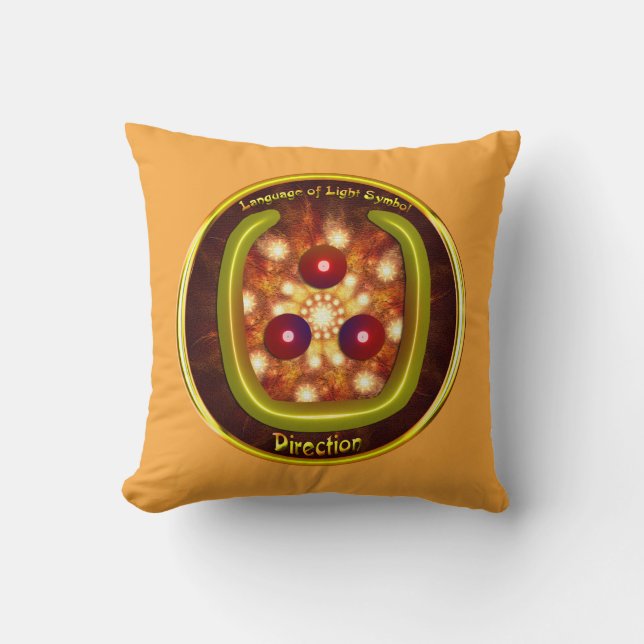 Direction Symbol Art Cushion (Front)