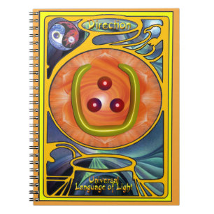 Direction Symbol Art Notebook