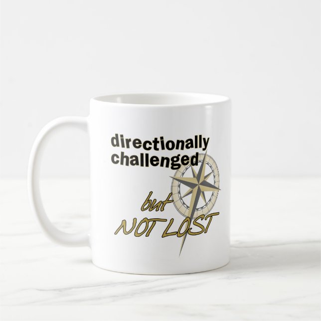 Directionally Challenged Mug (Left)
