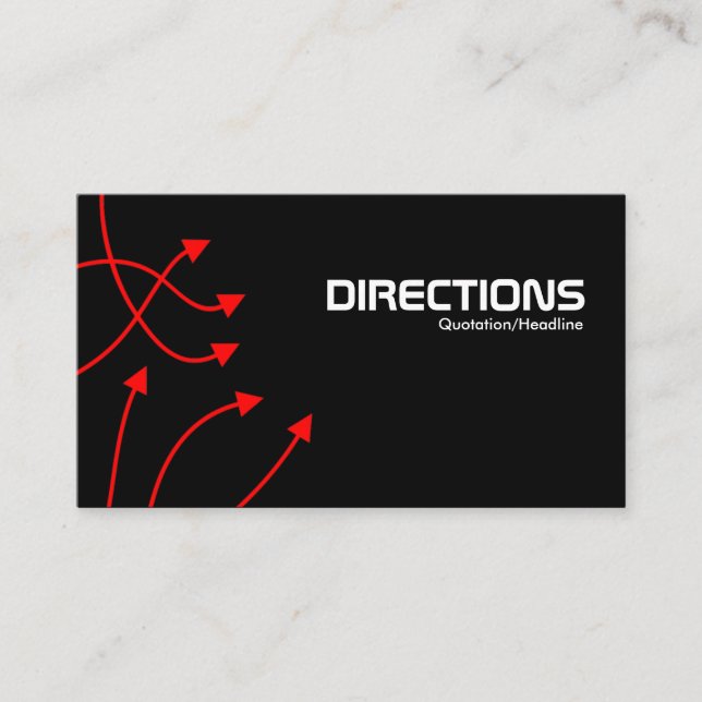 Directions Enclosure Card (Front)