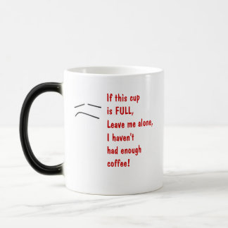 Directions For Use Magic Mug