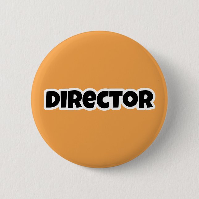 Director 6 Cm Round Badge (Front)