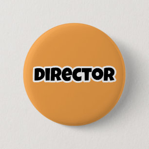 Director 6 Cm Round Badge
