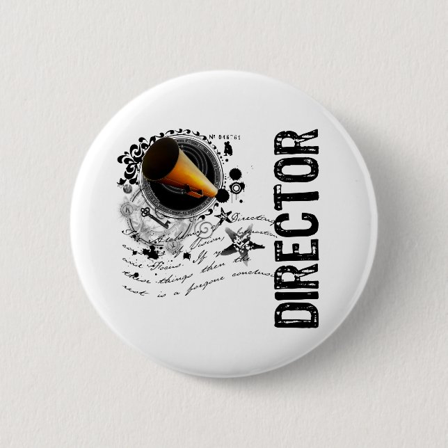 Director Alchemy 6 Cm Round Badge (Front)