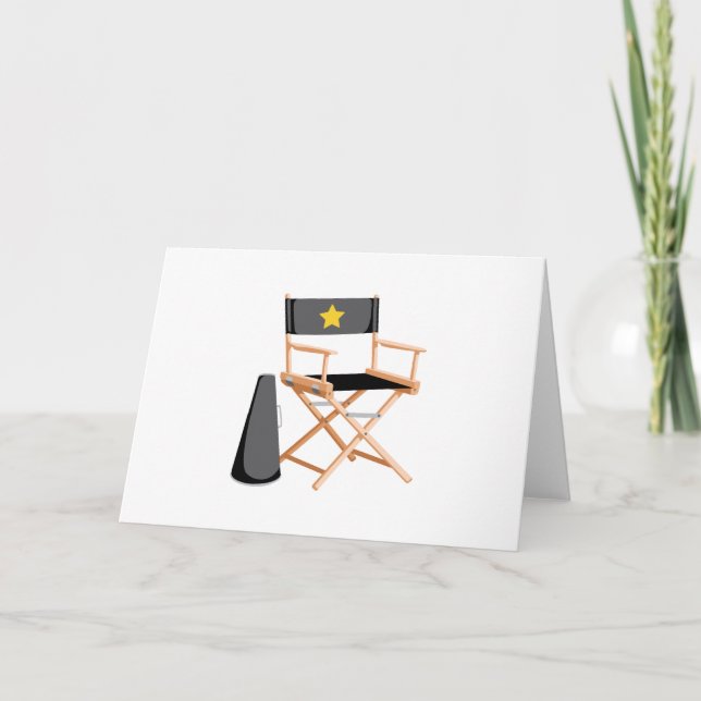 Director Chair Card (Front)