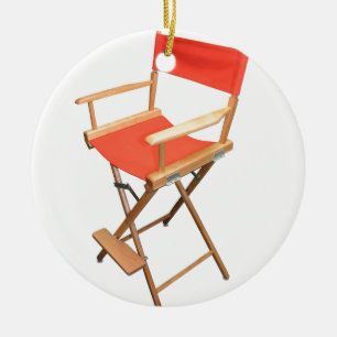 Director Chair Ceramic Tree Decoration