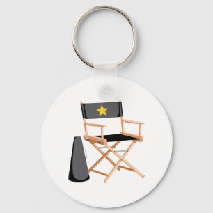 Director Chair Key Ring