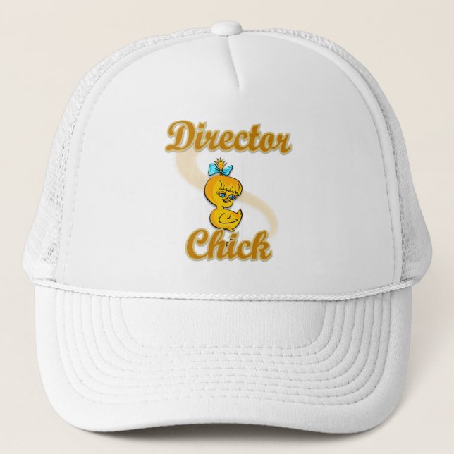 Director Chick Trucker Hat (Front)