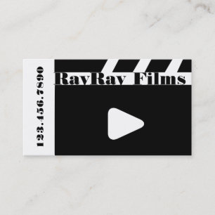 Director Film Movies Producer Production Business Business Card