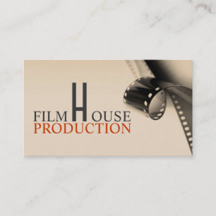 Director Film Movies Producer Production Business Card