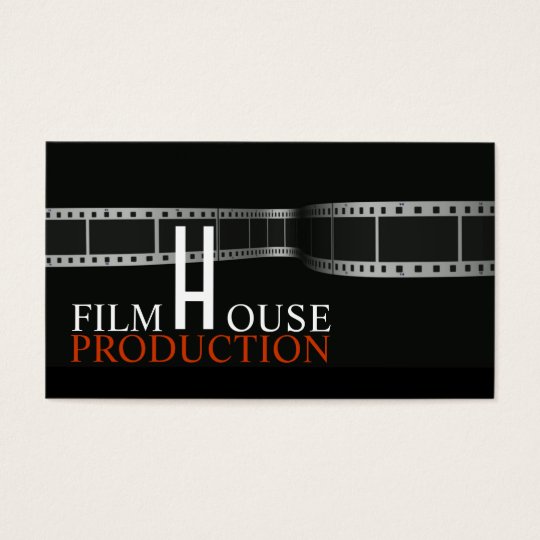 Director Film Movies Producer Production Business Card