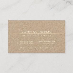 Director Modern Professional Elegant Luxury Business Card