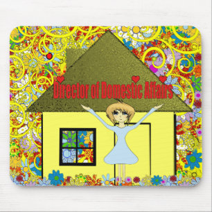Director of Domestic Affairs - - Anime Mouse Mat
