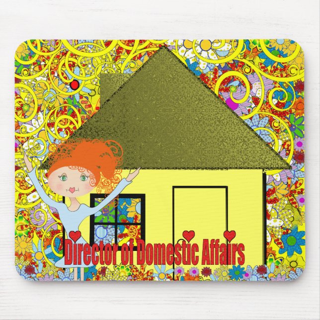 Director of Domestic Affairs Mouse Mat (Front)