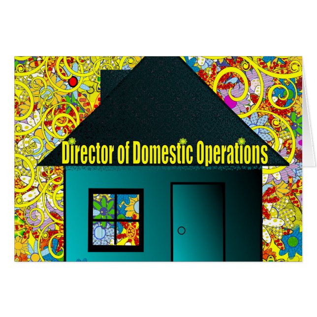 Director of Domestic Operations (Front Horizontal)