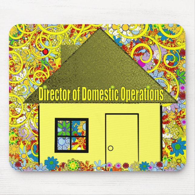 Director of Domestic Operations Mouse Mat (Front)