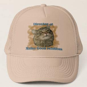 Director of Maine Coon relations Trucker Hat