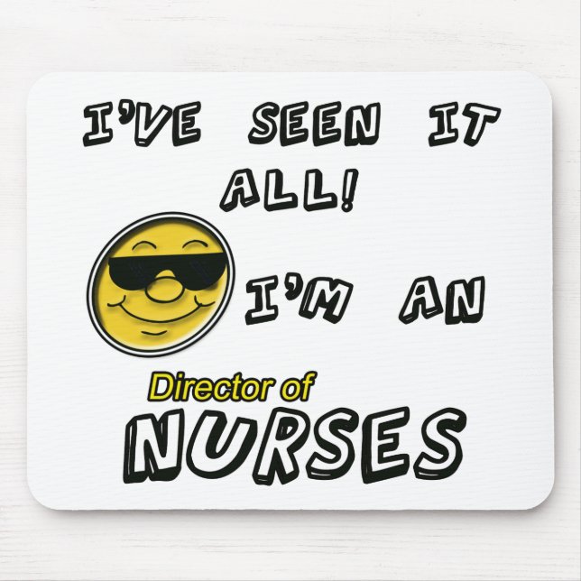Director Of Nurses Mouse Mat (Front)