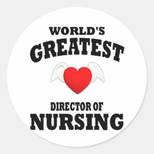 Director of Nursing Classic Round Sticker