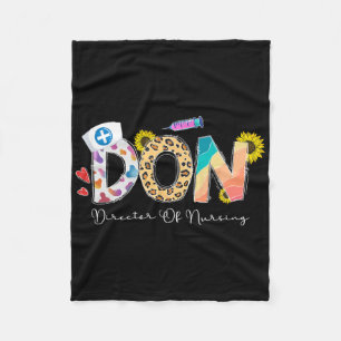 Director Of Nursing Director Nurse Director  Fleece Blanket