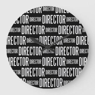 Director round large clock