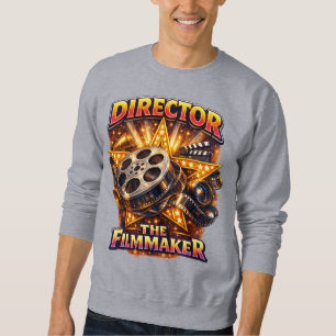Director - The Filmmaker Men's Dark Sweatshirt 