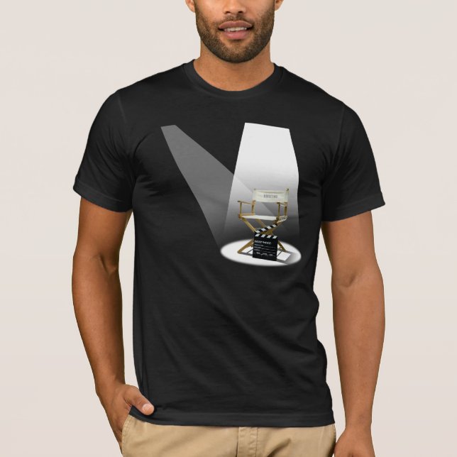 Directors Chair tshirt customizable (Front)