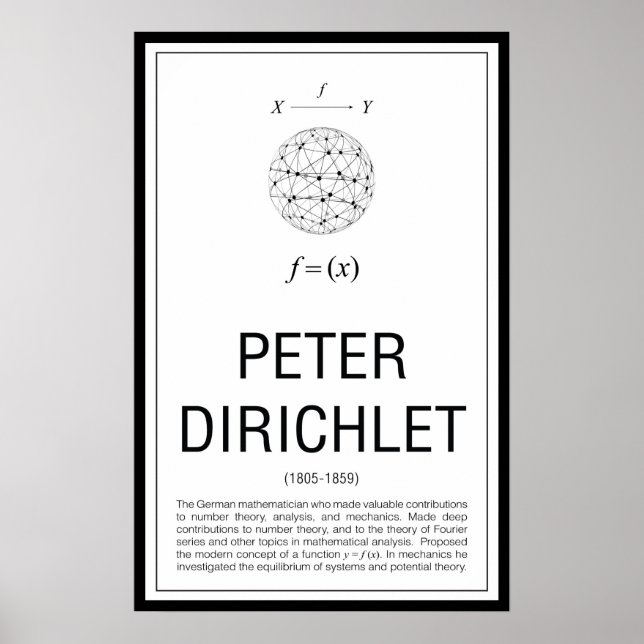 Dirichlet Poster (Front)