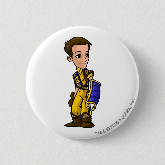 Dirigibles Lost Desert Staff Player 6 Cm Round Badge (Front)