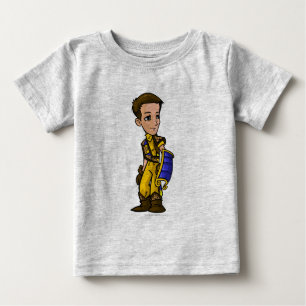 Dirigibles Lost Desert Staff Player Baby T-Shirt