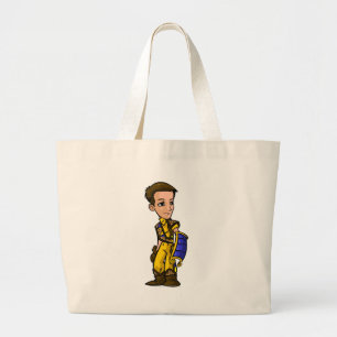 Dirigibles Lost Desert Staff Player Large Tote Bag