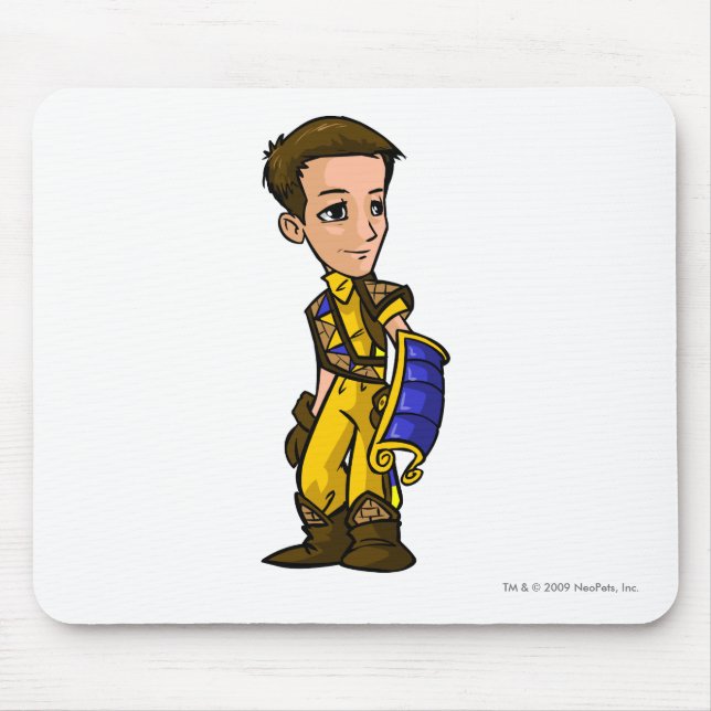 Dirigibles Lost Desert Staff Player Mouse Mat (Front)