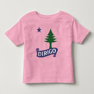 Dirigo / 1901 Maine Flag Toddler T-Shirt