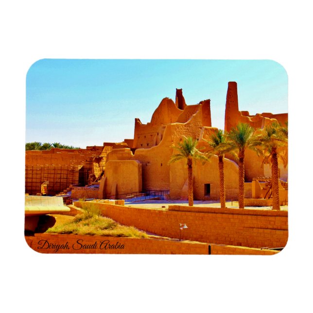 Diriyah, Saudi Arabia Magnet (Horizontal)