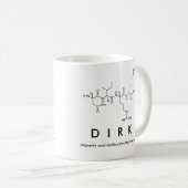 Dirk peptide name mug (Front Right)