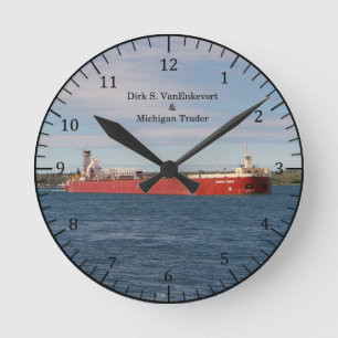 Dirk S. VanEnkevort & Michigan Trader clock