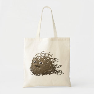 dirt-576491 CUTE CARTOON DIRT NOODLES HAPPY FUNNY Tote Bag
