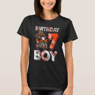 Dirt Bike 7th Birthday Dirtbike Motorcycle 2022 T-Shirt