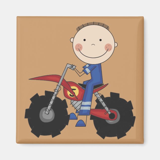 Dirt Bike - Boy Tshirts and Gifts Magnet (Front)