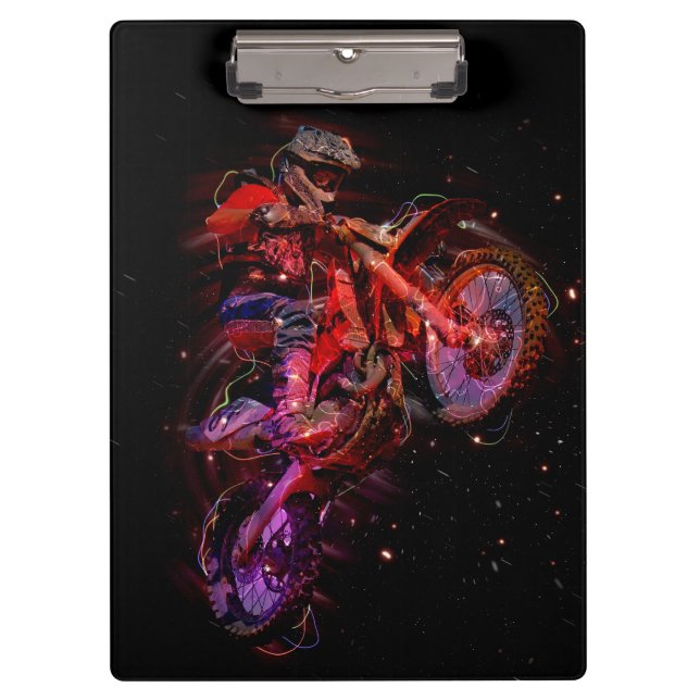 Dirt Bike Clipboard (Front)