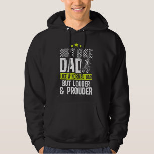 Dirt Bike Dad Louder & Prouder Dad Of A Dirt Biker Hoodie