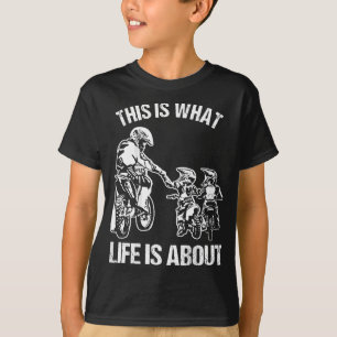 Dirt Bike Dad Motocross Motorcycle FMX Biker Fathe T-Shirt