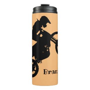 Dirt Bike Design Thermal Tumbler